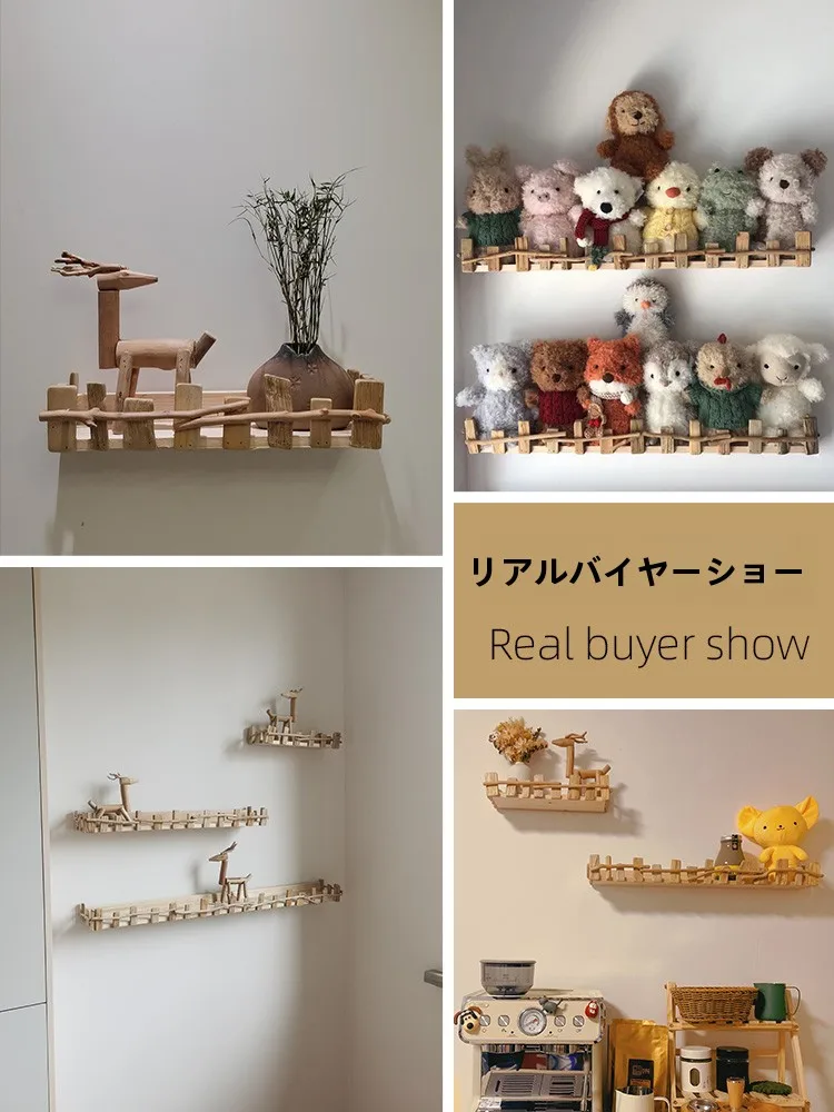 穴あけ不要の原木製壁掛け収納ラック：木製DIYの初期投資を最小限に抑える実用設計