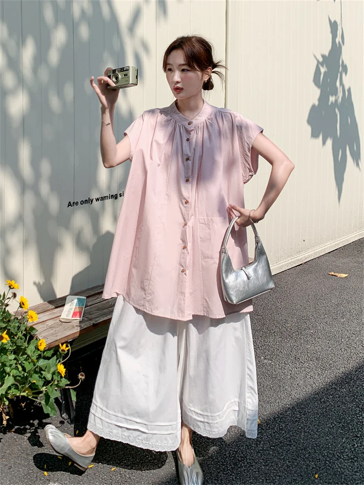 オーバーサイズ フレアスリーブ ベストとワイドパンツの春夏ファッション：ベストコーデ 夏 セットの実用性とシーン別適用