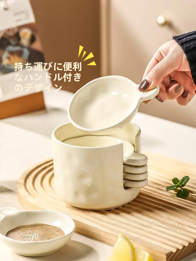 高級陶器製調味料皿：お椀型の収納と日常使い方を徹底解説