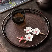 手作りの玉兰花の香りを楽しむ茶卓装飾【ミニペンスタンド・おしゃれな飾り】