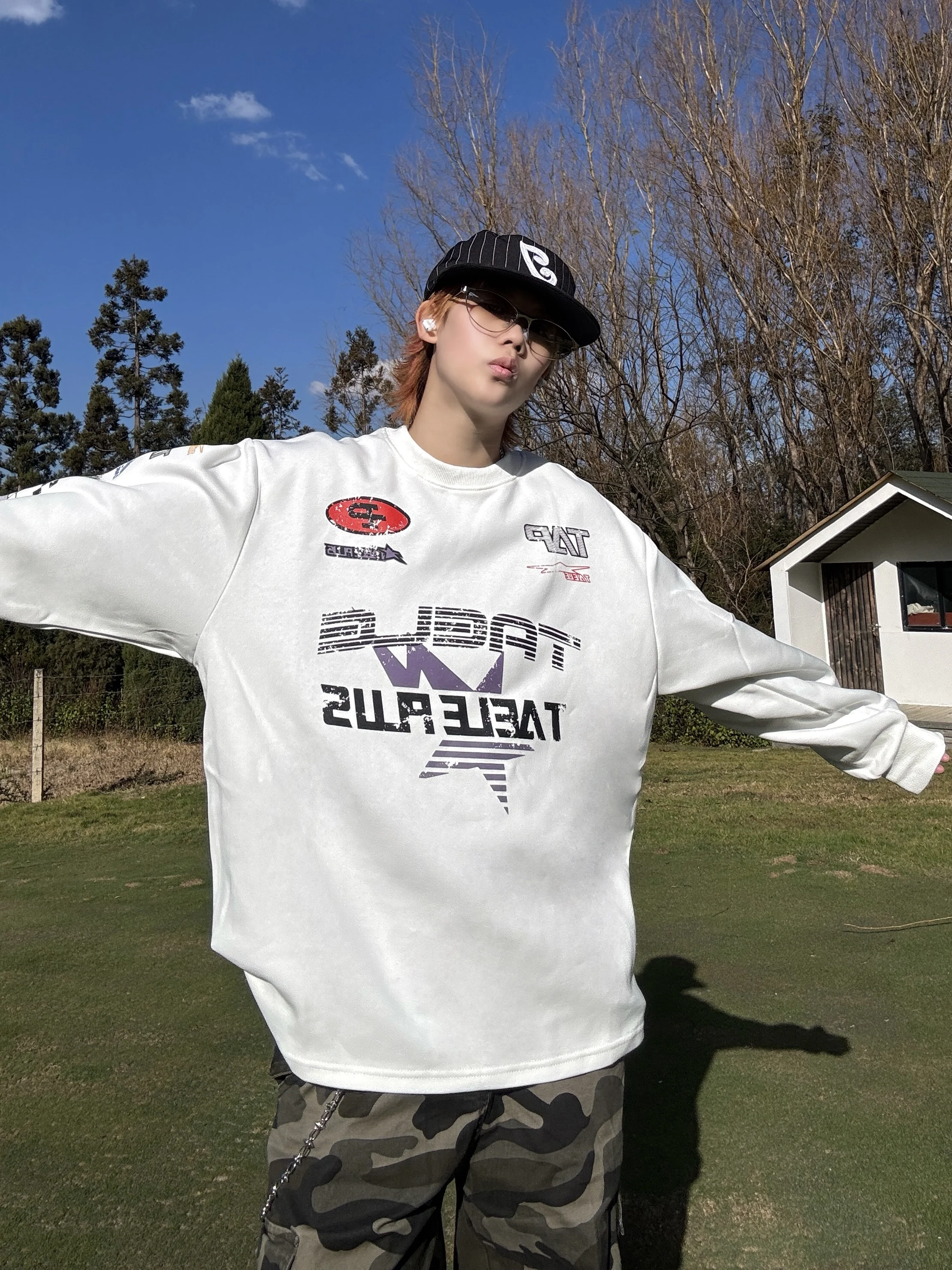 ストリートファッション男子が今、選ぶべき「美式機車プリントTシャツ」は？