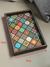 ボヘミアンスタイルのトレー【アクセサリー・お菓子・収納用】