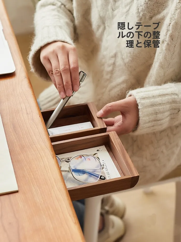 デスク下に隠す収納ボックスを選ぶべき理由は？木製のクリエイティブデザインがもたらす、日常の整理の「美しさ」