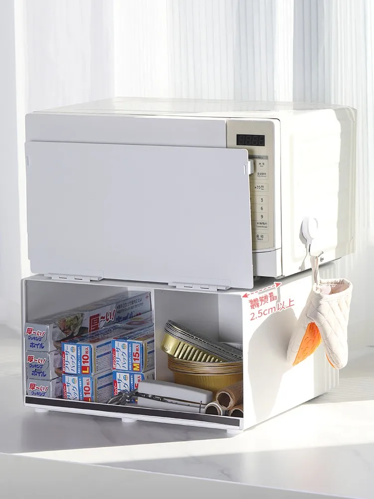 キッチン多機能ラック：スリムデザインで調味料収納を効率化
