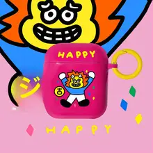 和風ネコ飯デザイン AirPods用ソフトケース【第2世代・第3世代・新型Pro対応】