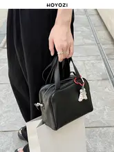 真皮製のスクエアショルダーバッグ【女性用・斜め掛けタイプ】