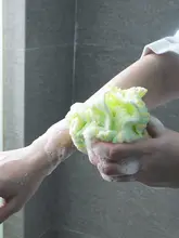 できるバス用ボディタオル【極上の柔らかさ・背中用・男女兼用】