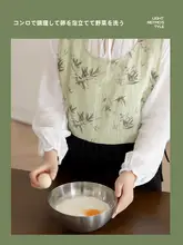 エプロン デザイナーズ 上品 おしゃれ カフェ 飲食 フラワーアレンジ ネイル アート 仕事用