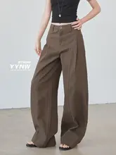 アメリカンビンテージ風プリーツデザインのデニムパンツ【夏用・フィット・スリム効果・長丈】（セットアップ対応）
