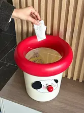 可愛らしいゴミ箱【家庭用・リビング・寝室・子供部屋対応・大容量・優れたデザイン】
