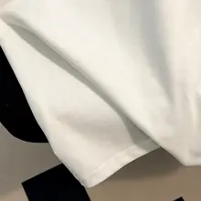 男女兼用 夏用 無地デザイン 背心Tシャツ【高級コットン・インパクトプリント】