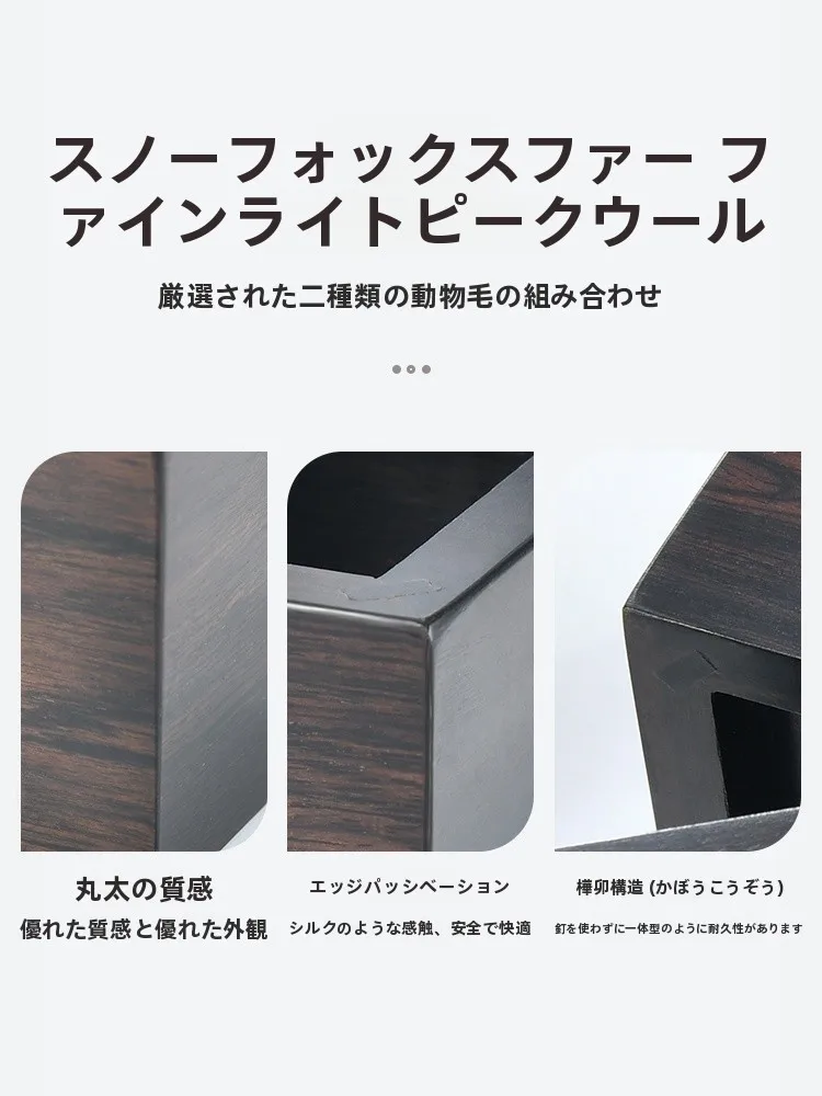 化粧ブラシ収納筒ウッド調ミニサイズ：美蓓琪M0475の使い方と実用性