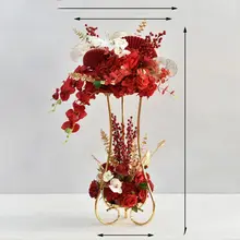 高級感あるインテリア！フロア用造花【新年・ホテルや商業施設用・軽やかなおしゃれ】