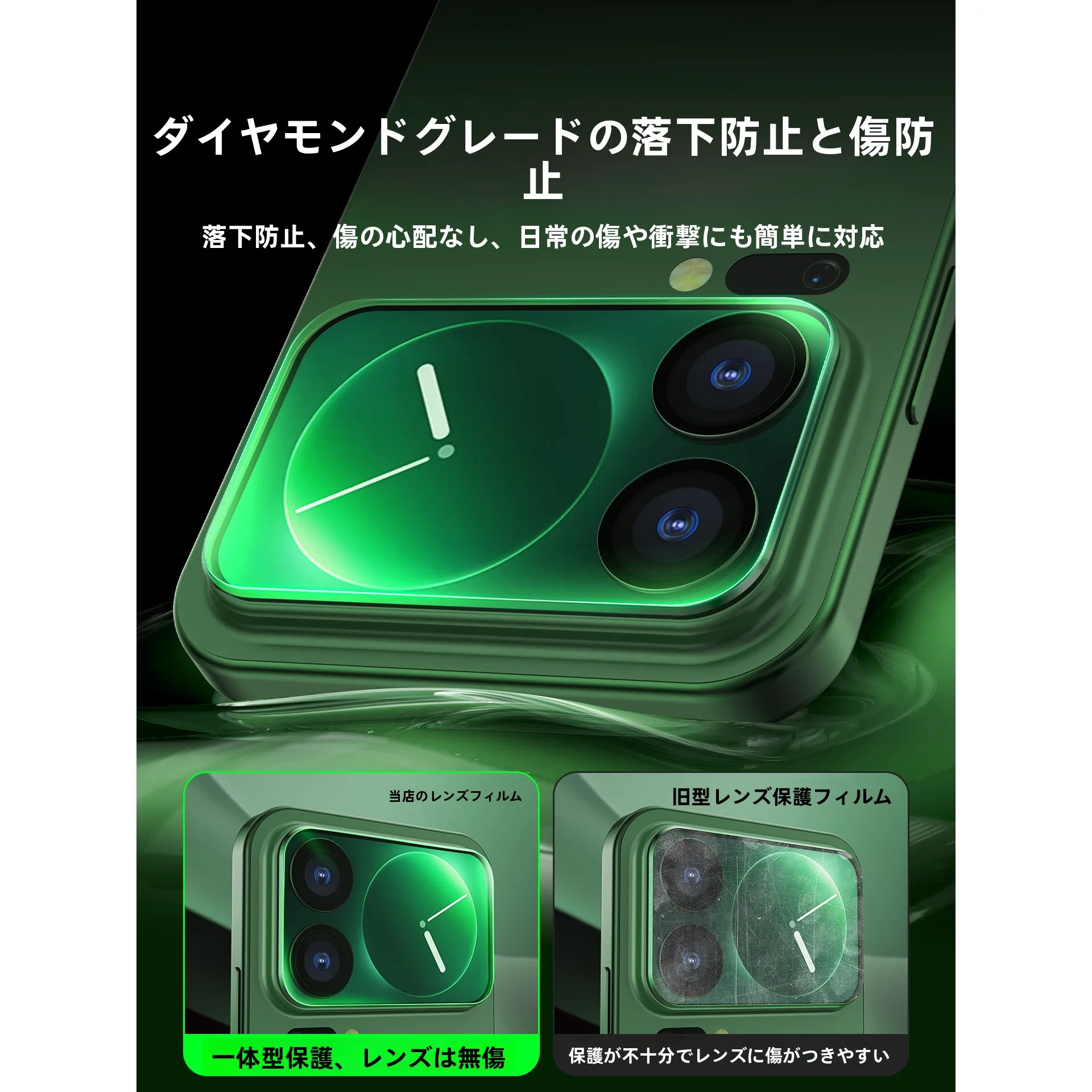 カメラレンズカバー XIAOMI17ProMax対応 AR増透フィルム：指紋防止と高透過率の実証