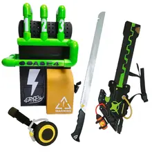 コスプレ衣装【武器・耳フォン・バックパック付き・刀と刀鞘デザイン】（セットアップ対応）