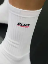 BALLHO メンズバスケットボールソックス【中長筒・厚手タオル底・トレーニング・ランニング用】