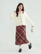 大きいサイズのニットカーディガン【ゆったりフィット・デザイン性・秋冬用】（セットアップ対応）
