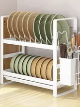 皿収納ラック キッチン 使用シーン ステンレス