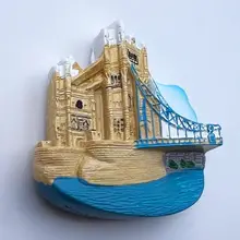 ロンドン塔橋の立体風景マグネット【樹脂製・観光記念品】