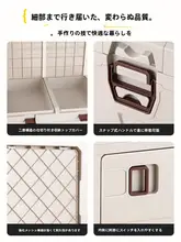 トunk収納箱 車用 ストレージボックス 車内 整理箱 車載用品 ピクニック