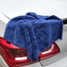 洗車用タオル【40×40cm・珊瑚モフ・超細繊維・吸水性・厚手】