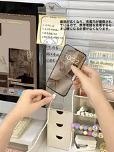 大学生用 デスクサイド A4ファイルホルダー【アクリル製・資料整理用・デスクオーガナイザー】