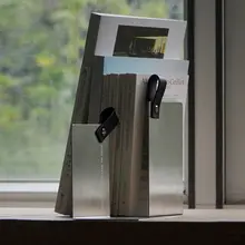 oroliving デスク用ブックエンド【金属製・L型デザイン・個性派収納】