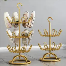 ステンレス製 シューズドライヤー【バルコニー用・回転式・多機能ハンギングデザイン】