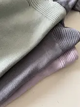 春秋用の薄手ニットトップス【抗菌防臭・コットン製・スタイリッシュなフィット】
