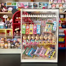 フィギュア用収納ボックス【デスク整理・鍵掛け・引き出し式・絡まり防止】