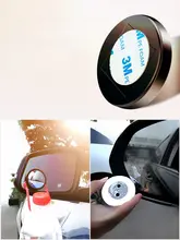 360度広角ハイビジョンリアビューカメラ用小型ミラー【車両盲点確認・後方支援】