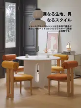 ダイニングチェア 北欧風 無垢材 ソフトパッキング ヴィンテージ