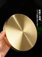 装飾用 マンダラデザイン トレイ【赤銅・黄銅・果物用・中型】