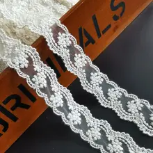 幅広の水溶性レース刺繍トーションレース【ロリータファッション用】