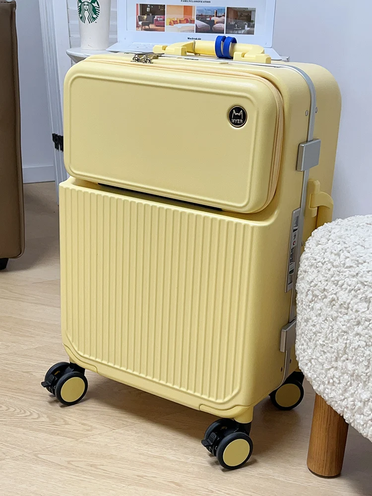 スーツケース 20inch フロントフリップ多機能 20inch ボーディング：20リットルの実際の容量と使用シーン