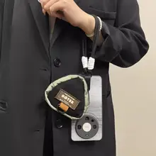 グラデーショングレーのスマートフォンケース【穴あけ不要・ショルダーバッグ対応】