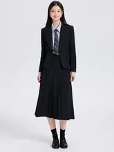 学院風スーツ【女性用・軽量・ビジネス・職場通勤】（セットアップ対応）