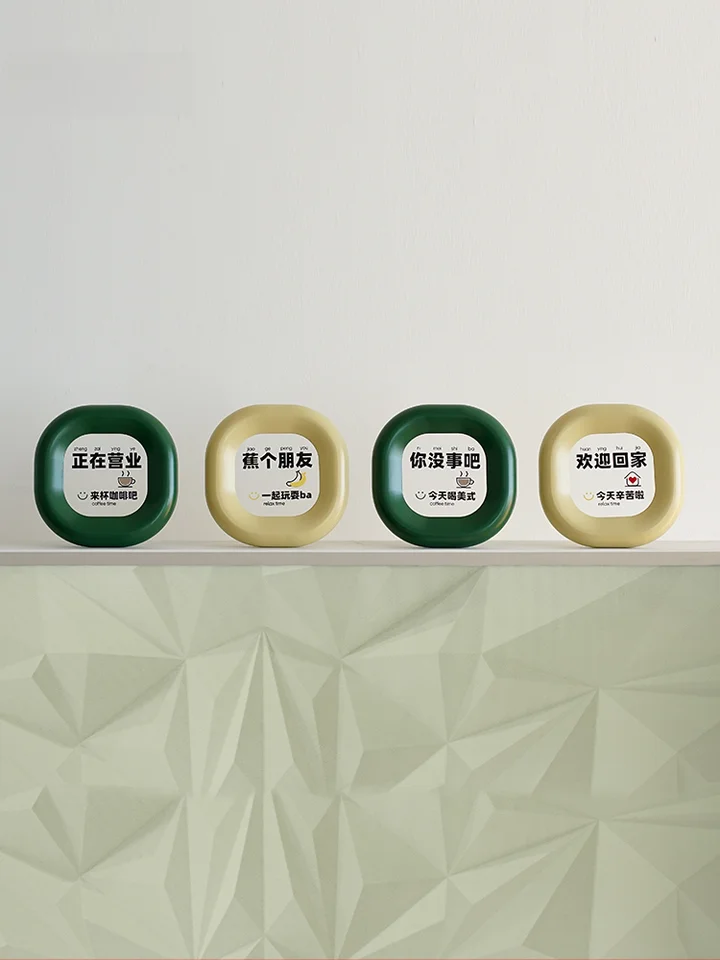 インテリア雑貨 置物 おかえりなさい メッセージ 高級感 上品 リビング 玄関 テレビボード デスクトップ 「EMITDOOG」