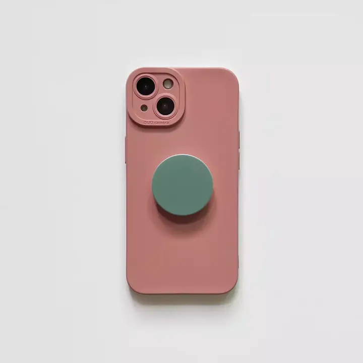 スマホケース スタンド機能付き カラーブロック ヴィンテージ しっとり肌触り ソフト ストレートエッジ iPhone Huawei対応