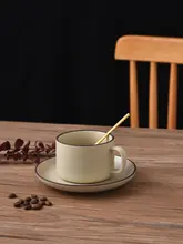 高級感あるヴィンテージ風コーヒーカップセット【陶磁器・エスプレッソ用・家庭用】