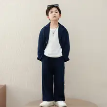 男児用カジュアルスーツ【春秋対応・お祝い用】（セットアップ対応）
