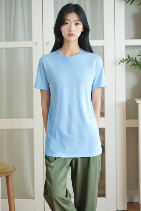 快適な着心地のランニングTシャツ【通気性・軽量・速乾・丸首・短袖】