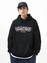パーカー メンズ ヘ ビーオンス 裏起毛 グラフィティ 文字 アメカジ 秋冬「WASSUP」