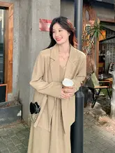大人の魅力を引き立てる！ジャケットとスカートのコーディネート【春秋用・キャミソールワンピース・流行のデザイン】（セットアップ対応）