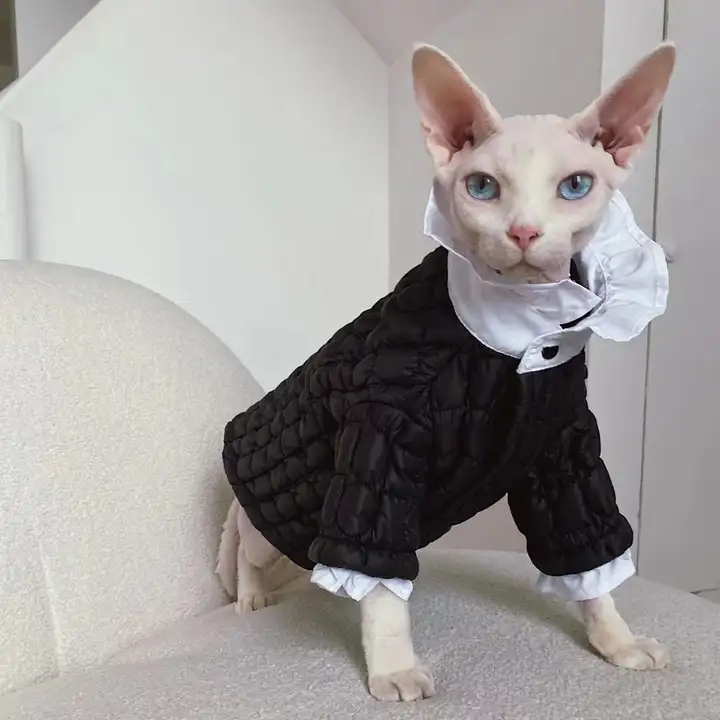 SPHYNXPLANET スフィンクス猫用冬用保温服【無毛猫・ペット用】