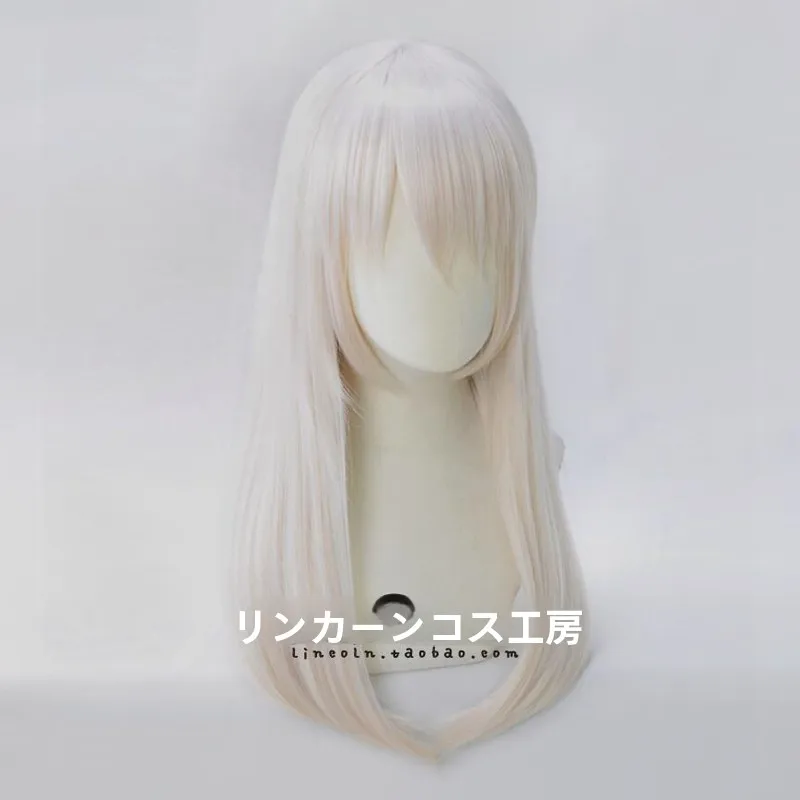 伊莉雅スフィル コスプレウィッグ：お祭りや文化祭にぴったりな中長髪の自然スタイル