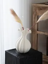 高級感ある陶製花瓶【フラワーアレンジメント・デスク装飾用・水耕栽培対応】