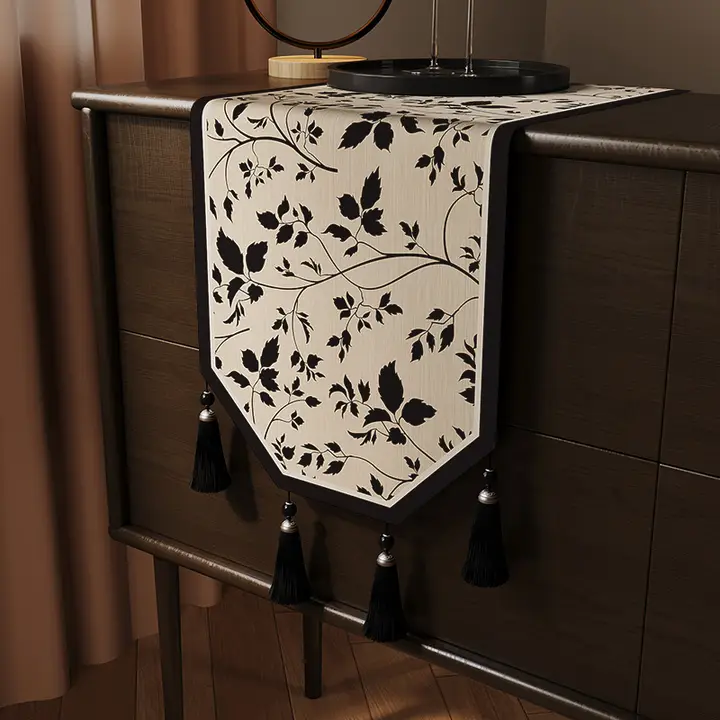 高級中華スタイルテーブルクロス【長方形・茶席用・装飾用】