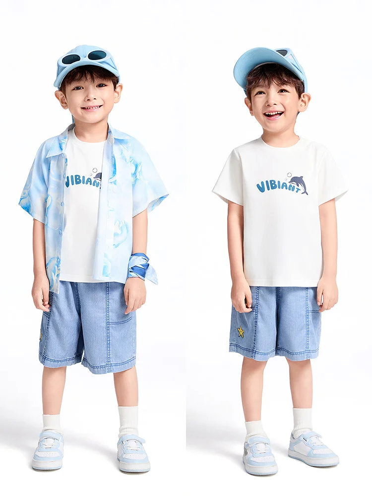 男の子用デニムショートパンツ：夏用カジュアルスタイルの綿混素材選定ガイド