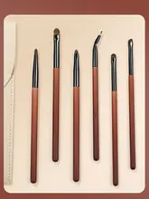 花柄デザインのアイシャドウブラシセット【ディテールブラシ・角度ブラシ・小馬毛使用】（セットアップ対応）
